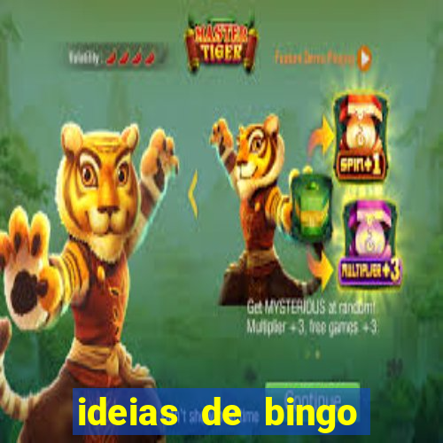 ideias de bingo para o natal